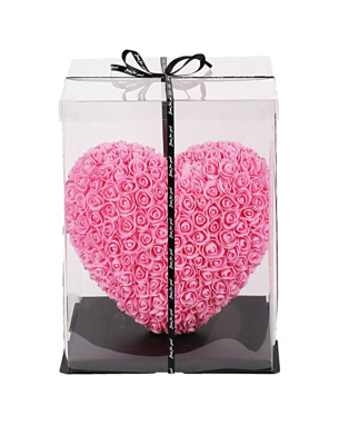 Pink Heart Rose